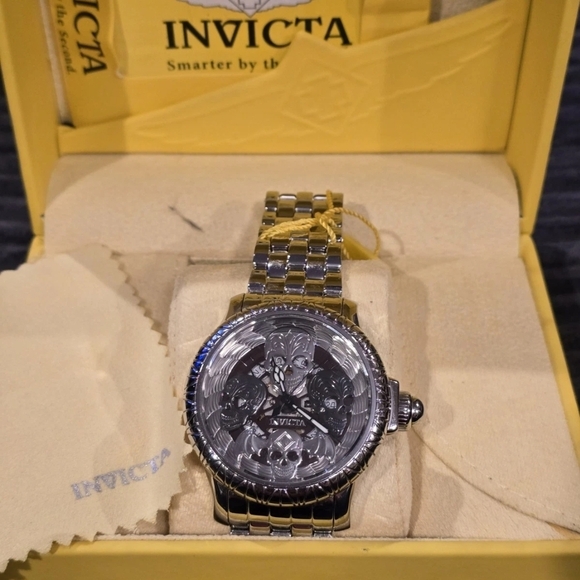 Invicta Artist Swiss Ronda 715 Caliber Men's Watch - 48mm SILVER(21747)